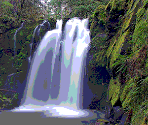 Majestic falls near Country Star RV Park