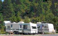 Forests around Country Star RV Park